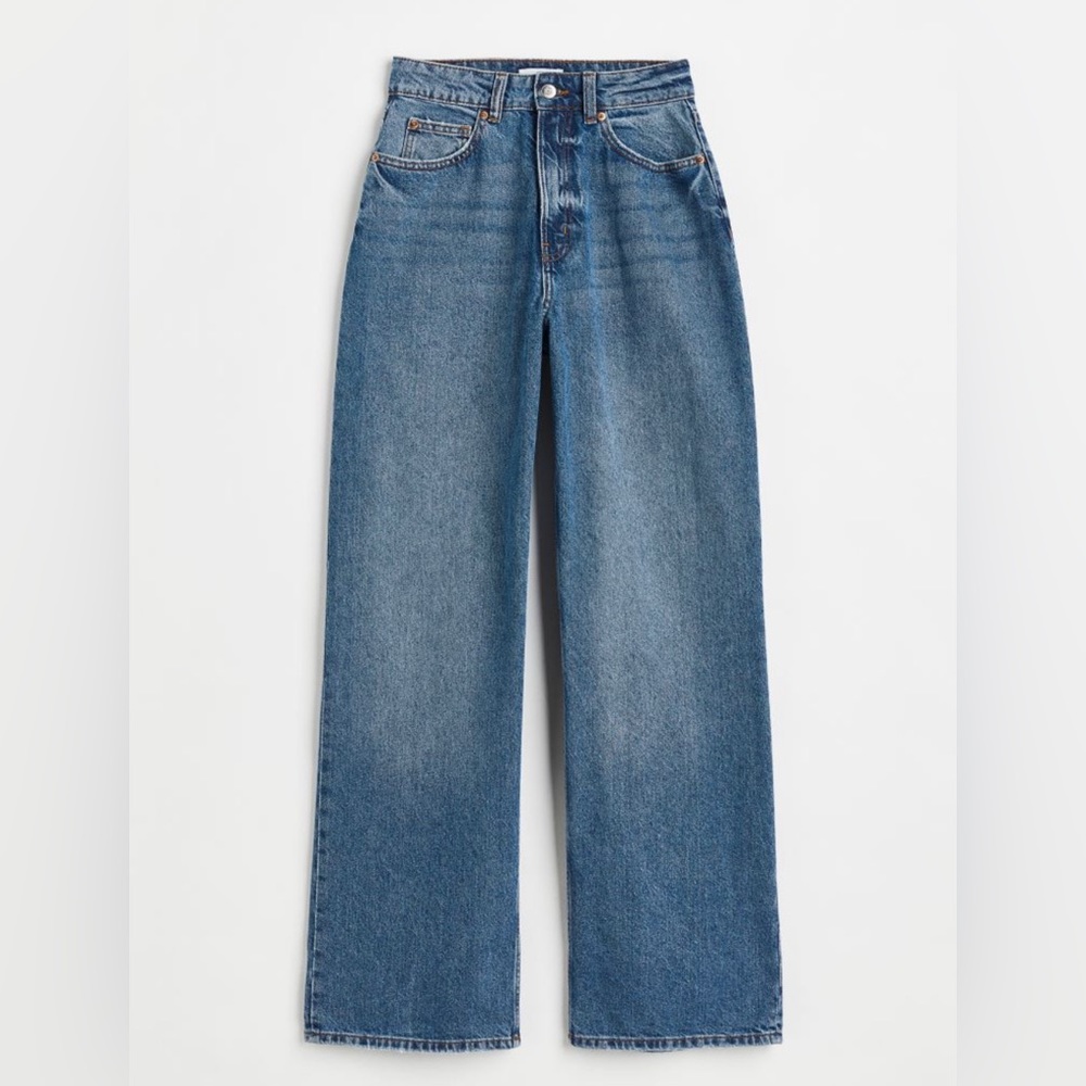 H&m wide leg jeans size 6